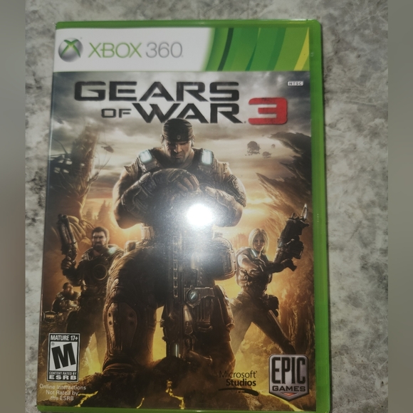 XBOX 360 GEARS OF WAR 3 Video Game - Picture 6 of 6